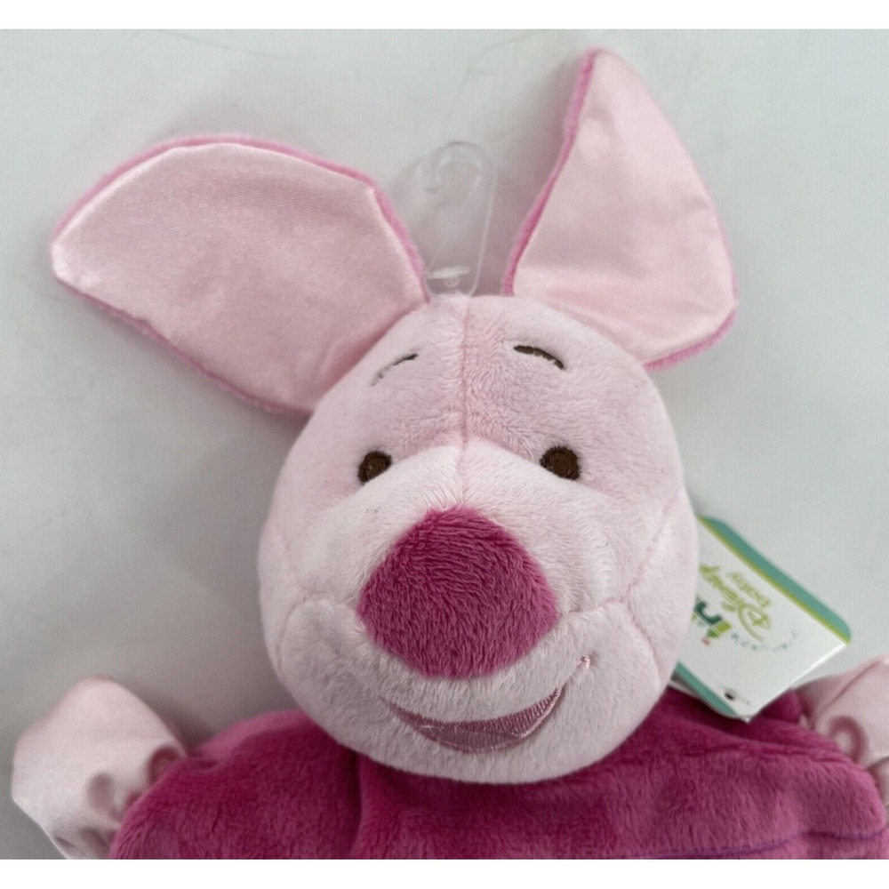 Disney Baby Plush Piglet NWT Winnie Pooh & Friends Kids Preferred Satin‎ Crinkle